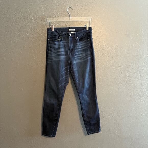 Good American Good Waist Crop Jeans Size 6 - Picture 3 of 7